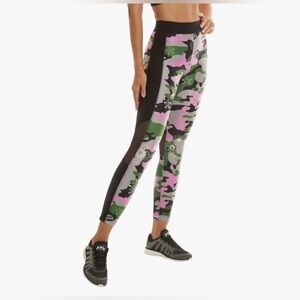 Koral Emblem High Rise Cropped Legging in Bandana Troop
